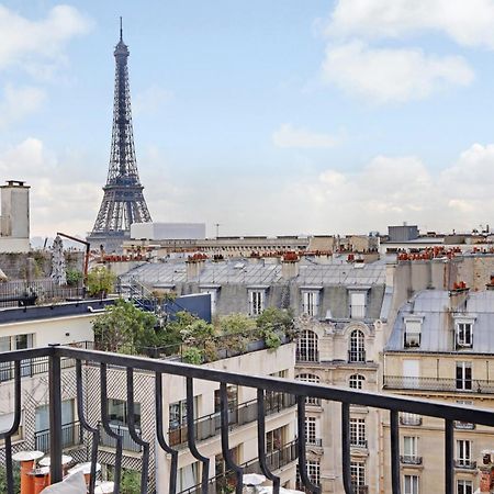 Apartament Eiffel Tower View Paryż Zewnętrze zdjęcie