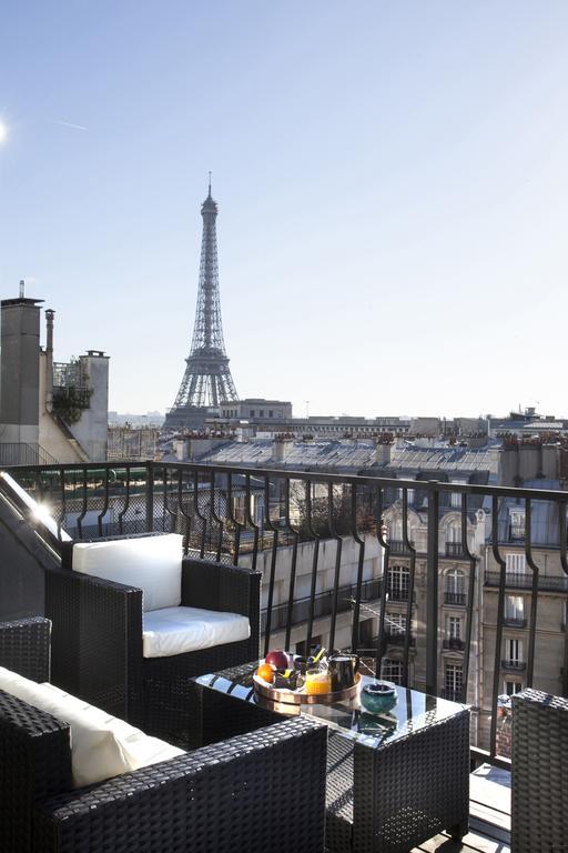 Apartament Eiffel Tower View Paryż Zewnętrze zdjęcie